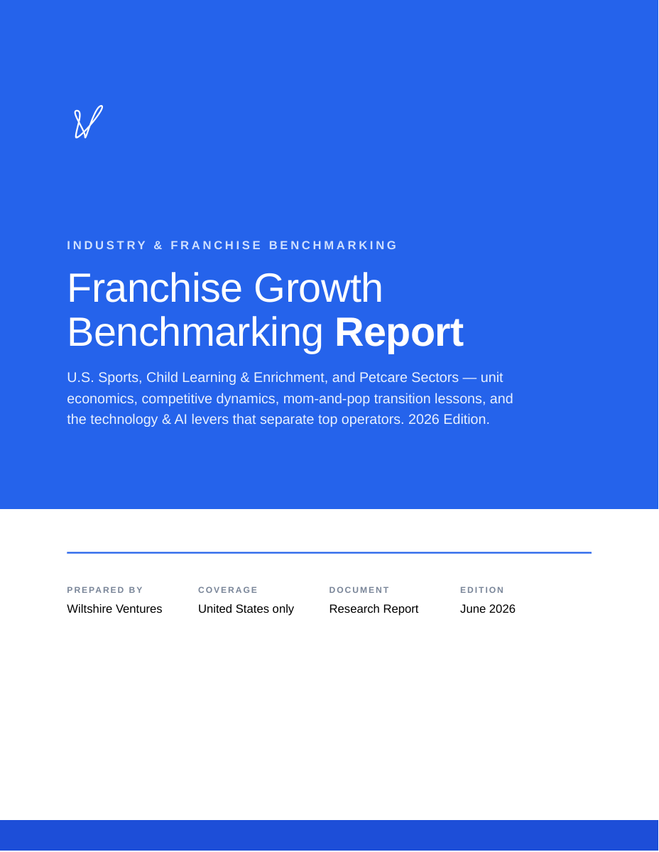 2026 Franchise Growth Benchmark Report cover